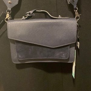 Botkier Cobble Hill Saffino Crossbody Navy